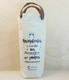 Sacola Para Bebida em Lona - Personalizada - 1 Litro