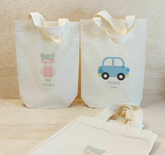 Sacolinha Minibag Metoo Doll - Bonecas Variadas - Personalizada - Estampa Padrão - Algodão Cru - Lembrancinha de Aniversário na internet