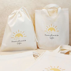 Saco Cordão Arco-Íris Folhas - Lembrancinha Personalizada na internet