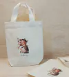 Sacolinha Minibag Anne with an E - Green Gables - Personalizada - Estampa Grande - Algodão Cru - Lembrancinha de Aniversário