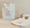 Sacolinha Minibag Metoo Doll - Círculo de Ramos - Personalizada - Estampa Padrão - Algodão Cru - Lembrancinha de Aniversário