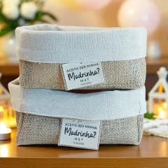 Cesta Padrinho - Lembrancinha Personalizada de Casamento na internet