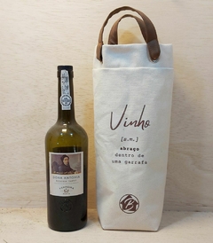 Sacola Para Bebida em Lona - Personalizada - 1 Litro - loja online
