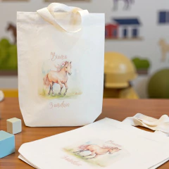 Imagem do Sacola de Mão Arca de Noé - Lembrancinha Personalizada de Aniversário Infantil