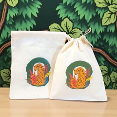 Saco Cordão Pintinho - Lembrancinha Personalizada de Aniversário Infantil - loja online