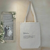 Ecobag Definição de Madrinha - Estampa Grande com Fundo Largo e Alça de Ombro - Lembrancinha de Casamento
