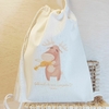 Saco Mochila Alce Violino - Lembrancinha de Aniversário Orquestra dos Bichos - Personalizada - comprar online