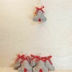Pingente Natalino Biscoito Gengibre - Craft.Mimo
