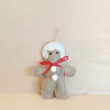 Pingente Natalino Boneco de Juta