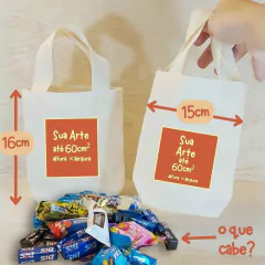 Sacolinha Minibag Mario Bros - Videogame - Personalizada - Estampa Grande - Algodão Cru - Lembrancinha de Aniversário na internet