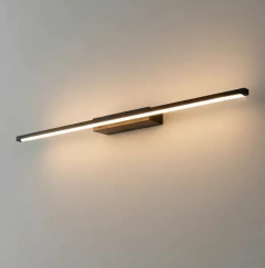 Aplique Baño / Cuadro Lineal 12w Aluminio 70cm C/movimiento en internet