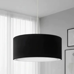 Colgante Diam. 40cm Lienzo con Bies al Tono
