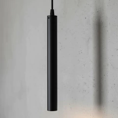 Colgante Nacional Tubo Fino led Cálido 3 Watts Largo 33cm Diam 3,5cm