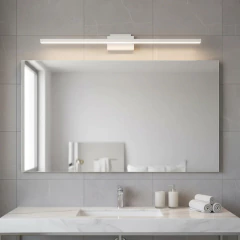 Imagen de APLIQUE BAÑO / CUADRO LINEAL 24W ALUMINIO 100CM C/MOVIMIENTO