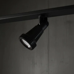 Base 3l Spots Negro Industrial Para Dicroled Largo 80cm - comprar online