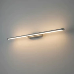 Aplique Baño / Cuadro Lineal 12w Aluminio 70cm C/movimiento