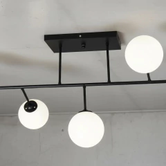 Plafón Sistema 5L Globo Led Tulipas Opales en internet