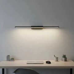 APLIQUE BAÑO / CUADRO LINEAL 24W ALUMINIO 100CM C/MOVIMIENTO - comprar online