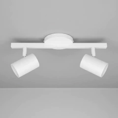Aplique 2l Negro/Blanco Apto Baño Para Dicroled Pared O Techo - comprar online