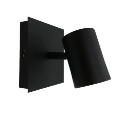 Aplique 1l Dicroled Spot Negro Cabecera Cama Lectura en internet