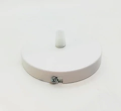 Colgante Nórdico Blanco/Negro Con Detalle En Madera Cocina Barra