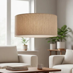 Colgante Diam. 40 Entramado gris o beige