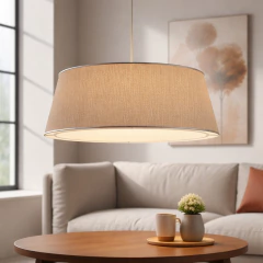 Colgante 4L Especial Diámetro 60cm Entramados con borde cromo