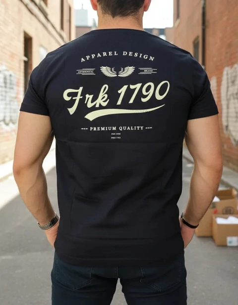 Remeras Manga Corta Hombre Rustic FRK 1790 Fuark Algodón