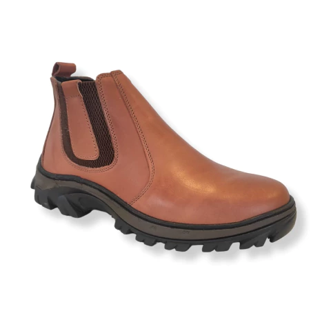 Borcego Bota Cuero Hombre Urbano Farmer Dominic