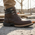 Borcego Cuero Hombre Urbano Steel Toe Caterpillar Import