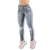 Calza Larga Deportiva Mujer Sublimada W097 Gym Run Lycra Newod en internet