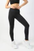 Calza Larga Deportiva Mujer Cintura Alta BLack Lycra Bloodline - Dominic 