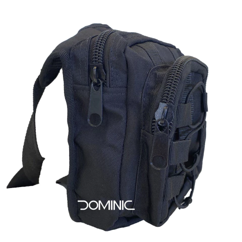 Muslera Mini Riñonera Moto Tactica Lona Dominic