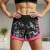 Short Deportivo Mujer Entrenamiento Camuflado Running Lycra Kenny Fit