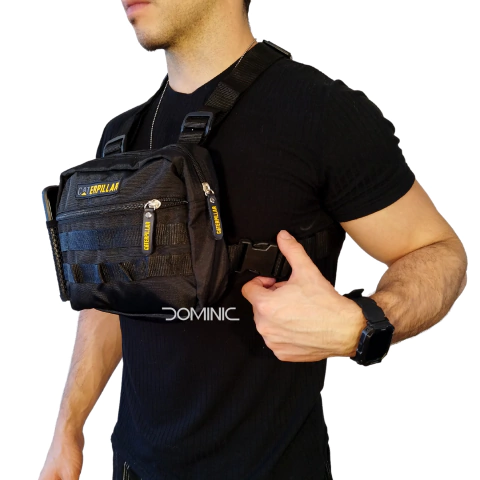 Pechera Trap Chest Bag Riñonera Caterpillar Importada