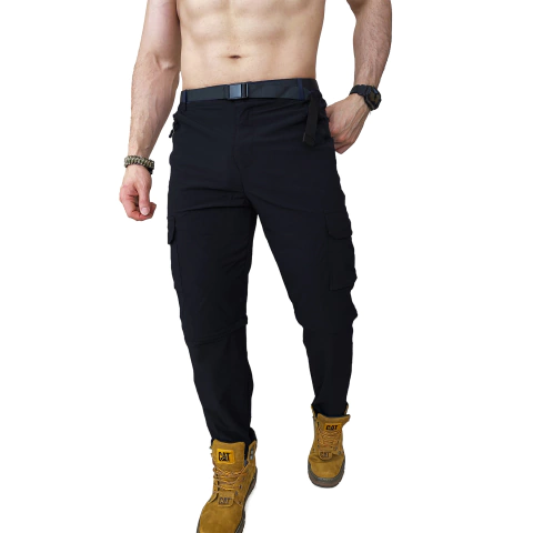 Pantalon Trekking Aventura Hombre Desmontable Secado Rapido