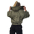 Campera Bomber Chaqueta Mujer Urbana Aviador Capucha YD Import