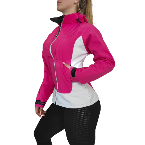 Campera Impermeable Mujer Neopreno NP14 Cierre Reflex CLB