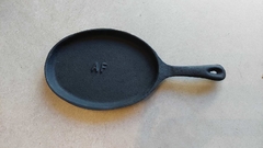 plancha hierro fundido ovalada