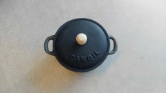 Olla de hierro fundido mini 1,5lts en internet