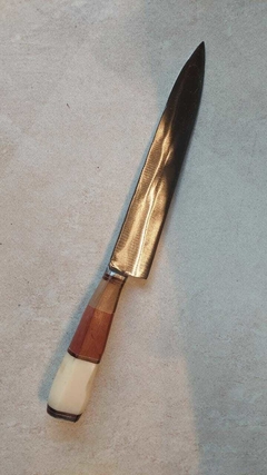 cuchillo campo hoja 20cm con vaina cuero en internet