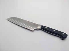Cuchillo santoku alveolado acero para picar en internet