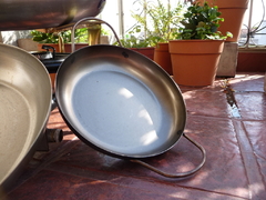 Paellera de hierro acero de 30 cm de diámetro - comprar online