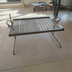 Parrilla desarmable con patas regulables 50x40 cm - comprar online
