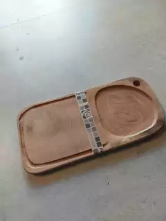 Plato para asado con espacio para guarnición - comprar online