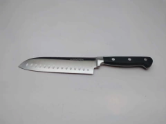 Cuchillo santoku alveolado acero para picar