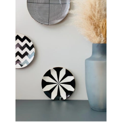 Prato Decorativo Em Cerâmica - Flower - comprar online