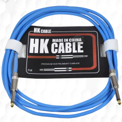 Cable Plug Plug 5 Mt Pvc Eagle Guitarra Bajo Colores