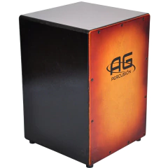 Cajon Peruano Ag Original Percusión Sunburst Curso Garantia - Garage Music