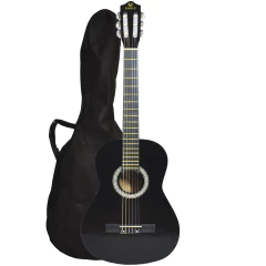 Guitarra Electro Criolla Clasica Eagle 39 Funda Pua Curso - tienda online